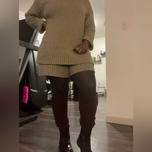 Free People Sweater Set Warm enough for fall & perfect for winter with leggings